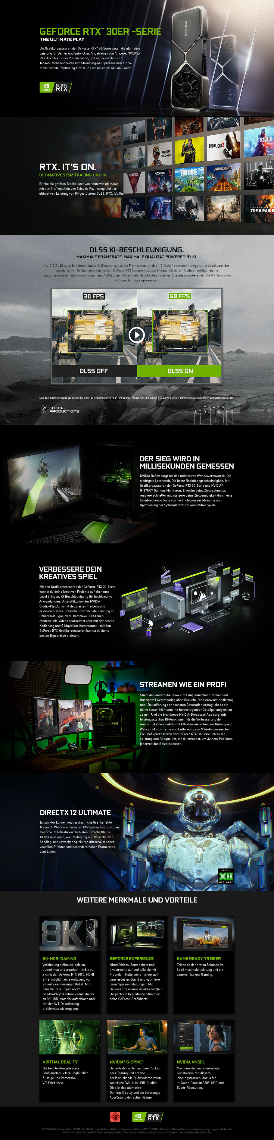 NVIDIA RTX 30er Serie