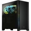 CORSAIR Midi 4000D (Tempered Glass) Black