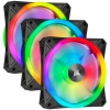 Lüfter CORSAIR 120x120x25 QL120 RGB Pro LED Fan, Triple