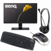 Monitor, Tastatur, Maus, Headset Bundle Start