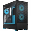 FRACTAL DESIGN Pop Air RGB Cyan Core TG Clear Tint