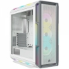 CORSAIR iCUE 5000T RGB (Tempered Glass) White